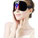 Puerto Rico Flag Sleep Mask - Adjustable Eye Shade for Travel and Sleeping - Buy Online on GoSupps.com