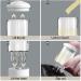 Kakalote Oil Applicator Bottle - Scalp & Hair Oil Applicator for Hair Growth | Hair Care Massager Comb - White - Buy Online on GoSupps.com