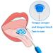 Set of 4 Tongue Scrapers | Tongue Brush Cleaner for Bad Breath Relief - Buy Online on GoSupps.com