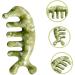 Magiclulu Jade Massage Comb - Scalp & Body Massager Tool | Natural Jade Handicrafts | 11.50x4.50cm Green - Buy Online on GoSupps.com