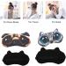 Cute Animal 3D Funny Sleep Eye Mask for Kids, Girls, Women - Cat Dog Soft Blindfold Eyeshade (2 Pack) - Buy Online on GoSupps.com