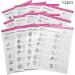 Nail Art Practice Book Beginner Manicure Training Drawing Cards Easy to Clean 12 Sheets Nail Art Practice Tools - Buy Online on GoSupps.com