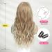 Buy Oefei Long Light Brown Blonde Wig - Natural Wavy Synthetic Hair Heat-Resistant for Daily Party & Cosplay Wear - Buy Online on GoSupps.com