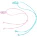 Buy Flexible BTE Hearing Aid Clip for Kids | Pink & Green Protection Rope | Durable Outdoor Accessories - International Shipping Available - Buy Online on GoSupps.com