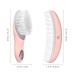 Baby Hair Brush and Comb Set - Gentle Massage Scalp Brush for Newborns and Toddlers (Pink) - 2 Piece Set - Buy Online on GoSupps.com