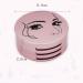 3-Layer Round Eyelash Storage Case with Mirror - 2PCS Rose Gold Organizer for Travel - Buy Online on GoSupps.com