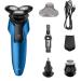SID Electric Razor For Men 4 IN1 IPX7 Waterproof 4D Shaving Electric shaves (blue) - Buy Online on GoSupps.com