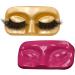 10Pcs Face-Shaped Eyelash Trays Portable Empty Lash Packaging Box for False Eyelashes Durable PVC Storage Care Box Gold - Buy Online on GoSupps.com