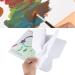 RiToEasysports Paper Palette 30 Leaves Pallet Paper for Watercolor Gouache Oil Painting Compact Size and Convenient Thumb Hole - Buy Online on GoSupps.com