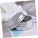 minkissy Box Cream Jars with Lids Metal Tins Cans Sample Cosmetic Tins Containers with Lids Tinplate Storage Container Aluminium Sample Jar Small Cosmetic Tins Round Aluminum Travel Powder medium As Shown - Buy Online on GoSupps.com