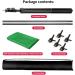 JEBUTU 5X6.5ft Green Screen Backdrop with Stand Kit | Portable T-Shape Support Stand | 5 Spring Clamps & Carrying Bag | for Zoom Video Streaming - Buy Online on GoSupps.com