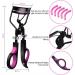 3 in 1 Eyelash Curler Kit with 5 Replacement Pads - Lash Curler & Applicator Tool - Buy Online on GoSupps.com