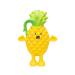 Polly Pineapple  Soothing Baby Teether For Babies From 0+ Months  Perfect Teething Partner For Kids And Made From Kid-Friendly Material that is BPA  PVC and phthalates free