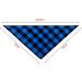 MaySunset I'm Going to Be a Big Brother Dog Bandanas Pet Baby Bulletin Plaid Dog Scarf Gender Revealing Photo Props Pet Dog Photo Props Accessories Blue Small - Buy Online on GoSupps.com