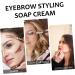 Healeved 2 Pcs Eyebrow Styling Cream Clear Brow Wax Eyebrow Makeup Pomade Eyebrow Shaper Kit Wax Stick - Buy Online on GoSupps.com