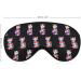 Cat Pattern Sleep Mask Eye Cover - Adjustable Strap, Blocks Light for Night Sleep, Travel, Nap - Men Women - Buy Online on GoSupps.com