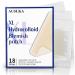 AUSLKA Large Blemish Patches XL -18 Strips - Hydrocolloid Patch for Covering Zits - Spot Stickers -Vegan and Cruelty for Face and Skin