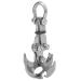 Alomejor Gravity Grappling Hook Survival Claw Gravity Hook for Outdoor Mountaineering Camping