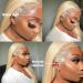 Maxine Blonde 613 Lace Front Human Hair Wig 32 inch | Pre Plucked with Baby Hair 150% Density - Buy Online on GoSupps.com