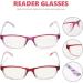 BEZAX 2pcs Professional Reading Glasses - Comfortable Portable Magnifying Glasses for Presbyopia - International Shipping Available - Buy Online on GoSupps.com