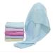 Happyit 1PC Bamboo Fiber Soft Head Towel - Ultra Absorbent Hair Drying Hat for Women & Girls (Blue) - High Quality Bathroom Shower Accessory - Buy Online on GoSupps.com