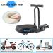 OUSEXI Thicken Front Child Bike Seat - Foldable Front Mounted Kids Seat for City Cruiser Bicycles | Black - Buy Online on GoSupps.com