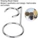 Dekaim Brush Stand - Premium Stainless Steel Razor Stand & Men's Shaving Brush Holder for Home Salon & Travel Use - Buy Online on GoSupps.com