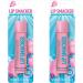 Lip Smacker Flavored Lip Balm Cotton Candy Flavored Clear For Kids Men Women Dry Kids (Pack of 2)