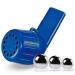 Lung Exerciser Device, Breathing Exercise Device for Lungs, Lung Expansion & Mucus Relief Device (Blue)