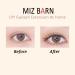 MIZ BARN 120pcs C Curl False Eyelashes - Natural Wispy Lash Clusters for Beginners | DIY Eyelash Extensions (10-12mm) - Perfect for Flawless Looks - Buy Online on GoSupps.com
