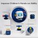 Top Bright Baby Motor Cubes | Montessori Activity Cube for 1+ Year Olds - Fine Motor Skills Learning Gift - Buy Online on GoSupps.com