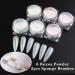 6 Colors Pearl Chrome Nail Powder Set | Aurora Mermaid Iridescent & Metallic Glitters for Gel Polish Nail Art Decorations - Buy Online on GoSupps.com