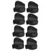 GLEAVI 4 Pairs Five Finger Half Socks Half Toe Socks Five Finger Socks Summer Half Socks Anti- Wear Half Girl High Heel Socks Toe Topper Liner Toe Splitter Women's Sbr Half Palm