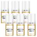 JASUBAI Set of 6 5D anti-wrinkle eye contour creams with retinol and peptides for dark circles puffiness and wrinkles moisturizing firming and brightening the skin