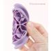 Makeup Brush Cleaning Bowl Multifunction Makeup Brush Cleaner Cup with Lid for Travel (Purple) - Buy Online on GoSupps.com