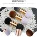 Set of 2 Makeup Cosmetic Tool Foundation Make-Up Powder Brush Cosmetic Brush Tool Dropshipping Painting Foundation Brush Blush Brush Double Brush Wooden Handle - Buy Online on GoSupps.com