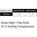 Cherokee Comfortsupport Women's Knee Highs 8-15 mmHg - Wild Abstract Plus Size Compression Socks for Comfort & Style - Buy Online on GoSupps.com