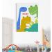 Stukk Dinosaurs Roar Family Nursery Wall Decor Art Poster Print - A2 Size - Buy Online on GoSupps.com