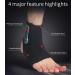 Breathable Neoprene Ankle Brace Sleeve - Anti-Sprain Support for Sports & Pain Relief (1 Pair S) - Perfect for Basketball & Soccer - Buy Online on GoSupps.com