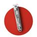 Portable Carbon Steel Nail Clippers - Plated Arc Misalignment Jaws Anti-Shift Design Multi-Scene Application Multifunctional