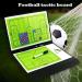 Football Coaching Board Tactical Magnetic Kit with Marker Pen and Zipper Bag - Buy Online on GoSupps.com
