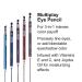 Pupa Milano Multiplay Eye Pencil - Scuba Blue - Use as Eyeliner or Eyeshadow - 0.04 Ounce - Buy Online on GoSupps.com
