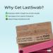 LastObject Reusable Cotton Swabs for Ear Cleaning - Peach LastSwab, 1 Reusable Q-tip = 1000 Common Swabs - Eco-Friendly, Zero Waste & Easy to Clean - Buy Online on GoSupps.com