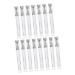 15pcs Lipstick Tube Lip Gloss Tube Lip Gloss Bottles Empty Lip Gloss Tubes 5ml Lip Color Lip Stick Sub Bottle Lipstick Bottle Lip Balm Gradient Repair Face Plastic Cosmetic Bottle 11.5x1.5cm Silver