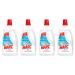 St Marc Bicarbonate Multi-Purpose Liquid - New Concentrated Formula - Pack of 4 x 1L