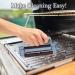 Grill Cleaning Kit | Griddle Cleaning Set - 20 Screens & Holder | Effectively Removes Burnt Food & Grease | Bristle-Free Grill Brush - Buy Online on GoSupps.com