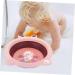 COLLBATH Folding Foot Basin Wash Basin Folding Basin Basin Portable Folding Basin Outdoor Water Basin Travel Folding Basin Washing Basin Washbasin 33X31X10CM Pink - Buy Online on GoSupps.com