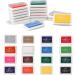 XoreArt Washable Finger Ink Pads for Kids - 16 Color Craft Stamp Pads for Rubber Stamps, Paper, Fabric - Perfect Gift for Children - Buy Online on GoSupps.com