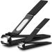 BEZOX Wide Jaw Nail Clipper Set - 2 Pcs Premium Stainless Steel Toenail & Fingernail Clippers - Buy Online on GoSupps.com