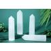 Xiannvxi Selenite Crystal Towers - Hexagonal Energy Stones for Meditation (9-10cm) - Natural Gemstone Rods - Buy Online on GoSupps.com